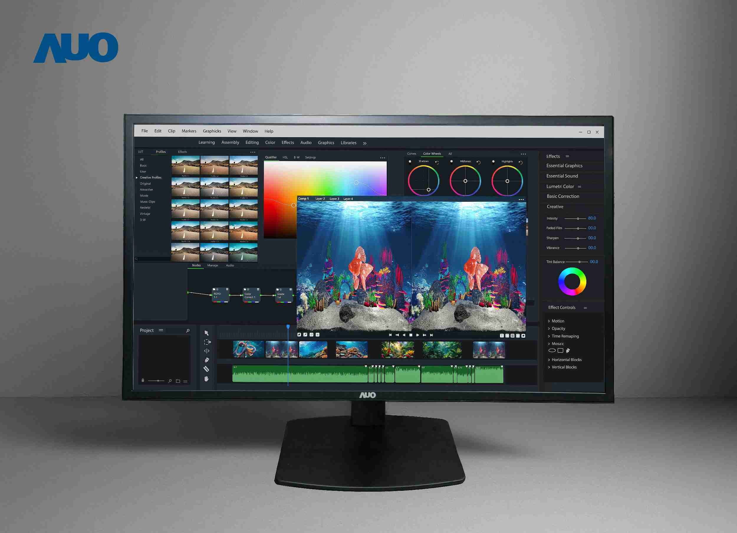 尊时凯龙开发32吋2D/3D专业桌上型显示器，，拥有8K4K超高分辨率，，，，并以低串扰算法优化3D显示效果，，，，搭载自动眼球追踪功能，，，能实时调整3D图像，，进行实时2D与3D无缝共存窗口，，，提供图像设计工作者突破二维接口的崭新工作氛围与效率